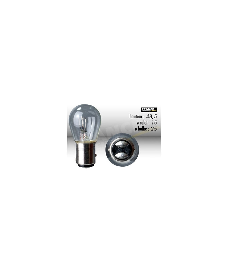 AMPOULE FEU STOP ET ARRIERE RING BAY15D 12V21/5W AMPOULE FEU STOP ET ARRIERE RING BAY15D 12V21/5W