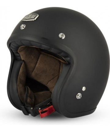 CASQUE JET CAFERACER S250 NOIR MAT L