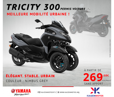 Tricity 300 – Meilleure mobilité urbaine !