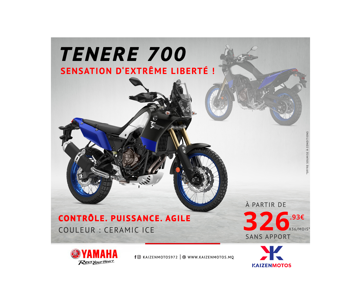 Tenere 700 – Explorer de nouveaux horizons ! 